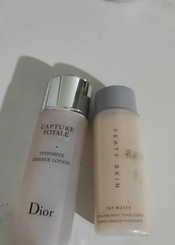 Dior Capture Totale ve Fenty Skin Tonik Seti