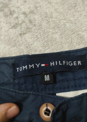 Düğmeli Erkek Midi Bermuda Şort - Görsel 3