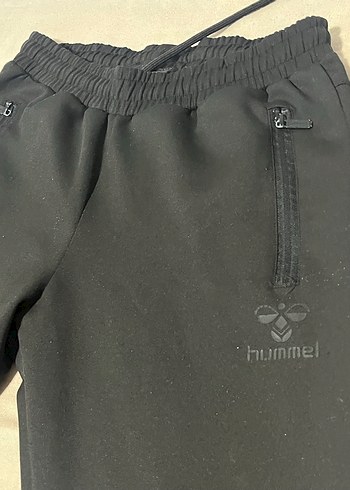 Hummel Erkek Siyah Fermuarlı Outdoor Eşofman - Görsel 2