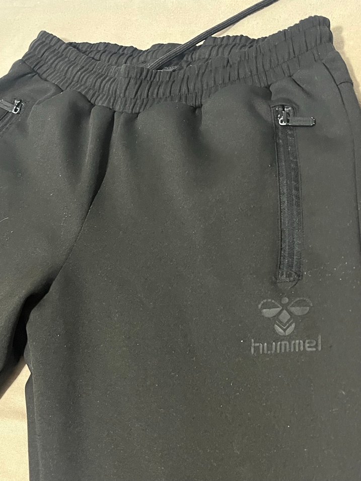 Hummel Erkek Siyah Fermuarlı Outdoor Eşofman - Görsel 2