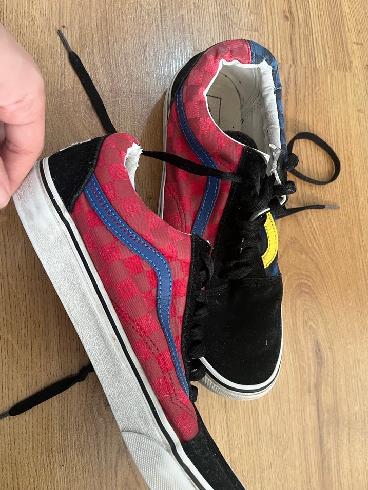 Unisex Çok Renkli Bağcıklı Spor Ayakkabı - Görsel 4