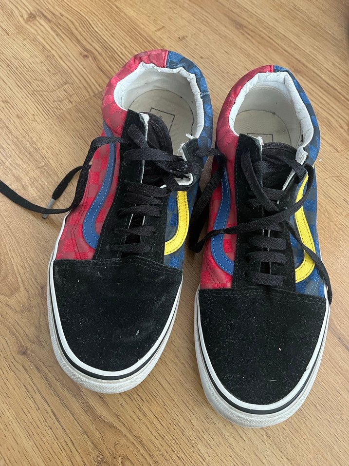 Unisex Çok Renkli Bağcıklı Spor Ayakkabı - Görsel 2