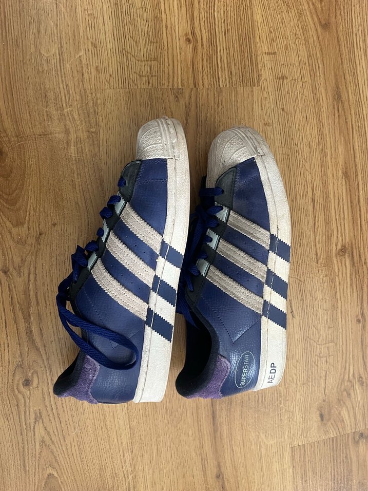 Unisex Mor Adidas Platform Spor Ayakkabı - Görsel 4