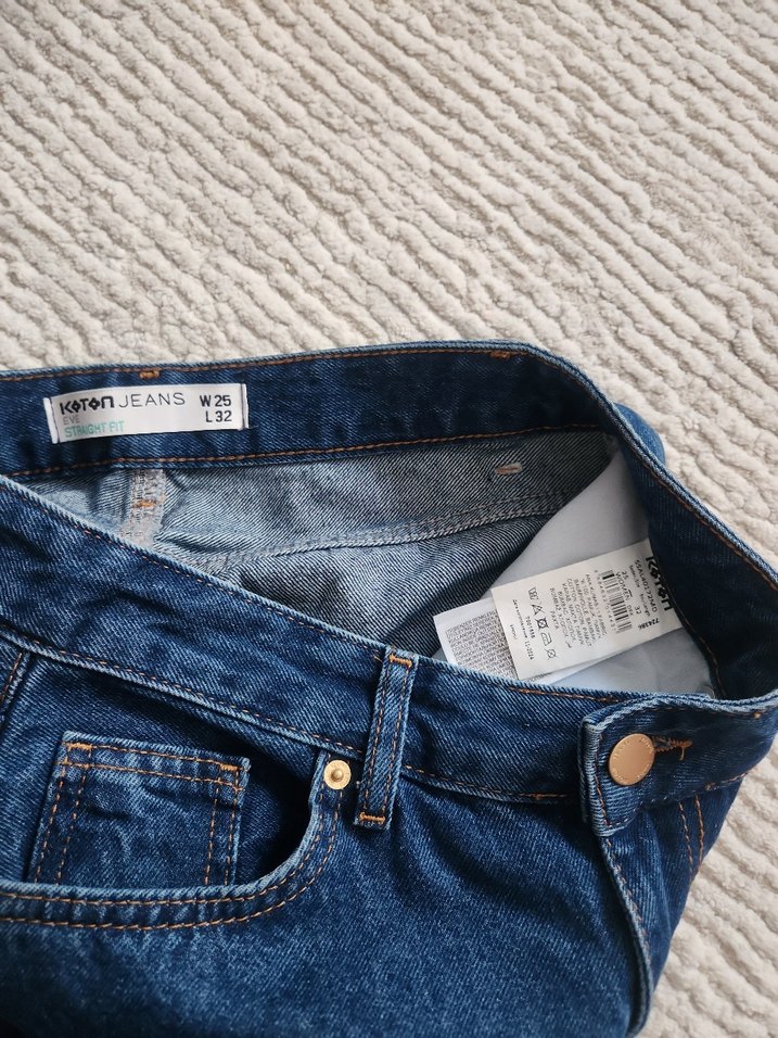 koton denim jean pantolon - Görsel 5