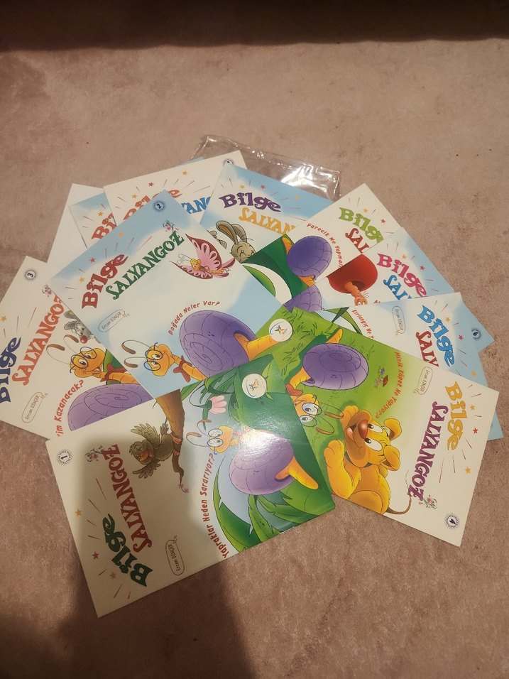 Bilge Salyangoz Çocuk Kitabı - Görsel 3