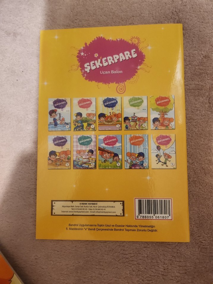 Şekerpare Uçan Balon Çocuk Kitabı - Görsel 2