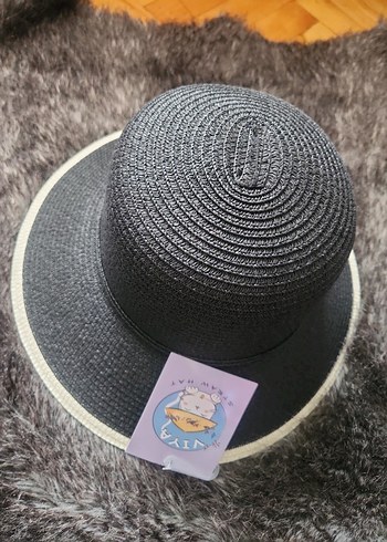 siyah Bohem Kadın Şapka - Görsel 2