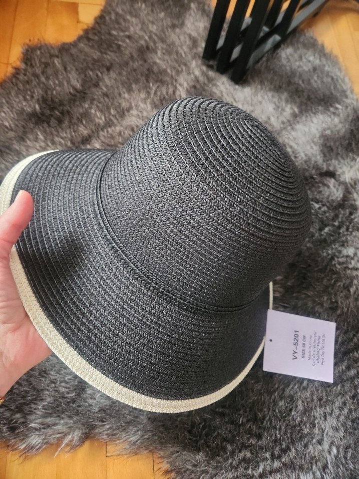 siyah Bohem Kadın Şapka - Görsel 4