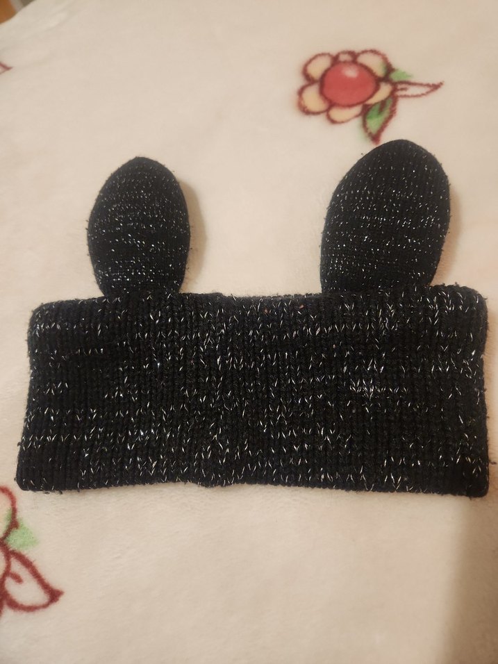 Kedi Kulaklı Siyah Saç Bandı - Görsel 3