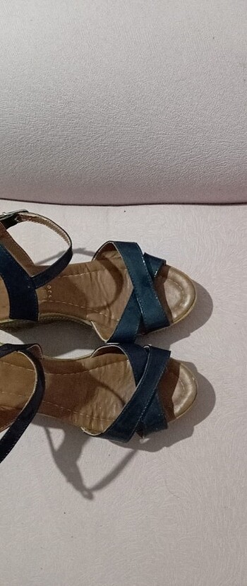 38 Beden dolgu topuk ayakkabı 