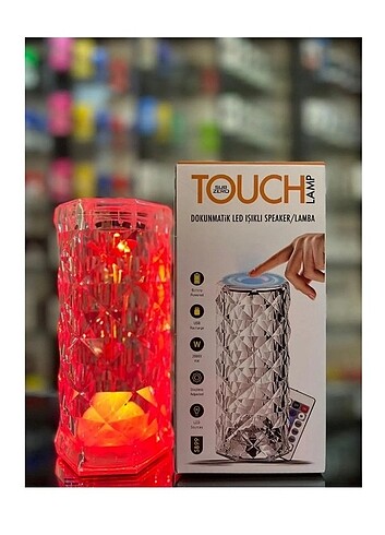 Subzero Sb99 Dokunmatik Led Işıklı Bluetooth Speaker Lamba