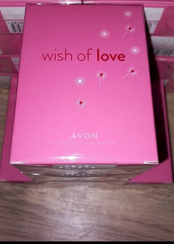 5 adet Avon Wish of Love Kadın Parfümü