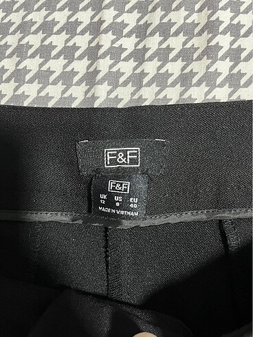 F&F Kumas Pantolon