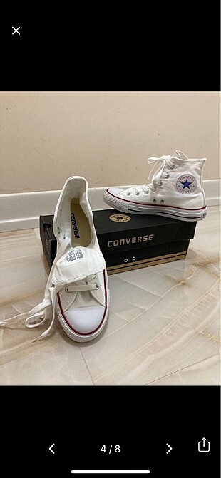41 Beden beyaz Renk Orjinal converse