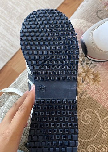 42 Beden beyaz Renk U.S. Polo Assn. Beyaz Erkek spor ayakkabı