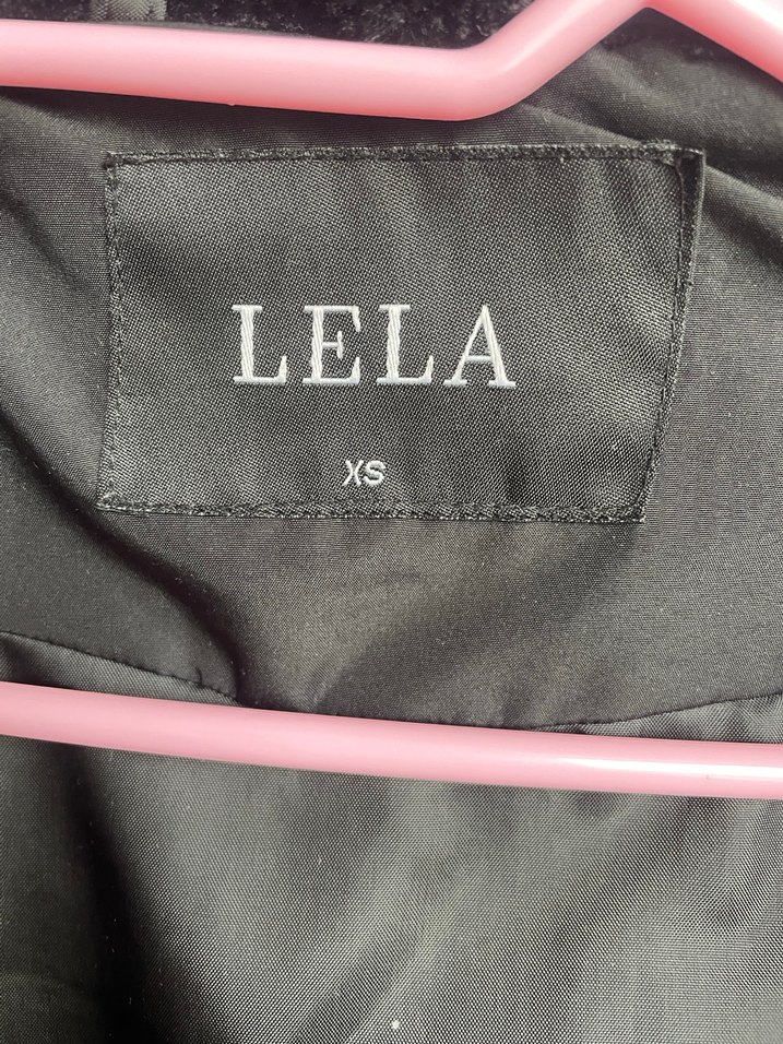 LELA Siyah Kadın Kışlık Kürklü Mont - Görsel 2