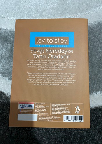 Lev Tolstoy - Sevgi Neredyse Tanrı Oradadır - Görsel 2