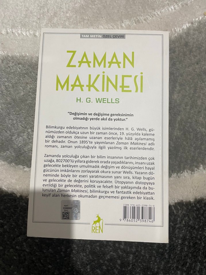 Zaman Makinesi - H.G. Wells - Görsel 2