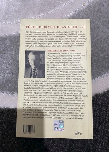 Kürk Mantolu Madonna - Sabahattin Ali - Görsel 2