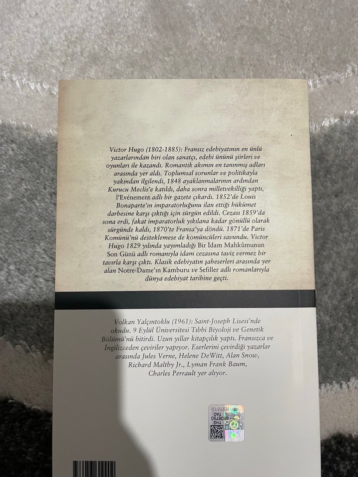 Bir İdam Mahkumunun Son Günü - Victor Hugo - Görsel 2