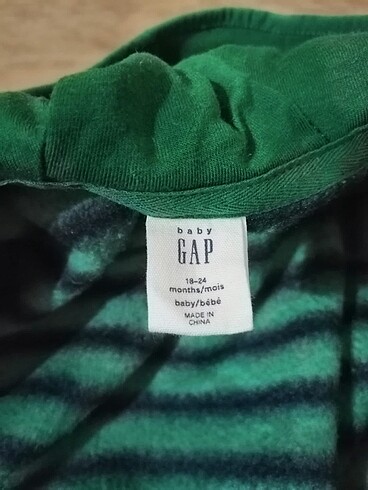 18-24 Ay Beden yeşil Renk GAP sweatshirt