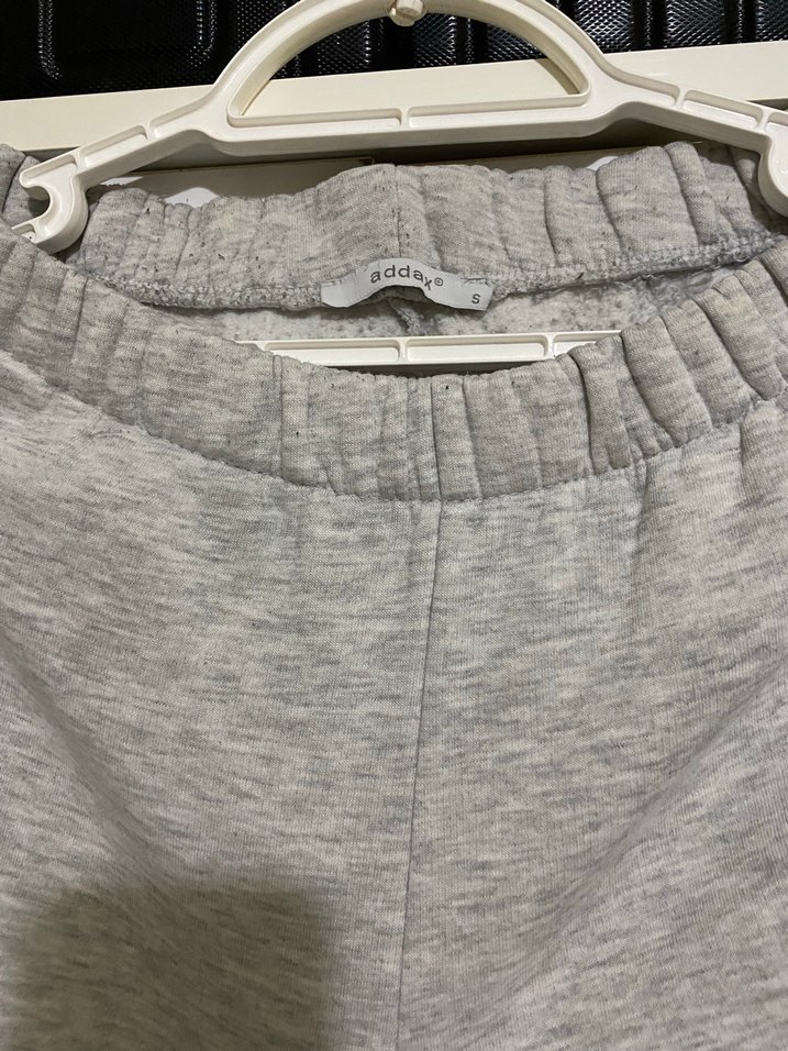 Kadın gri eşofman - Görsel 2