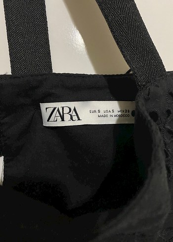 Zara Siyah Kadın Crop top - Görsel 5