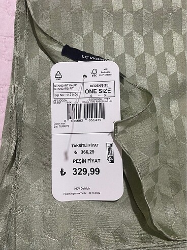 LCW waikiki şal 
 - Görsel 3