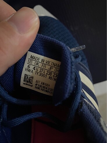 37,5 Beden lacivert Renk Adidas Orjinal 37,5