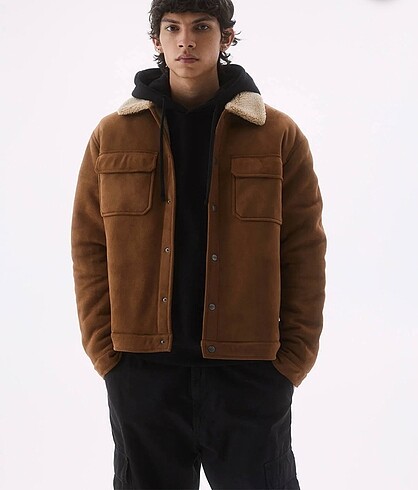 Pull and Bear Suni Yün Ceket