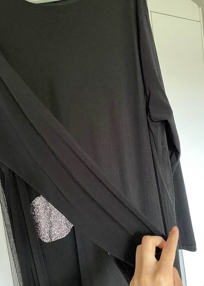 Büyük beden  tesettür  abiye - Görsel 2