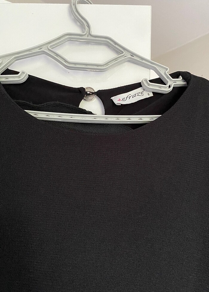 Büyük beden  tesettür  abiye - Görsel 4