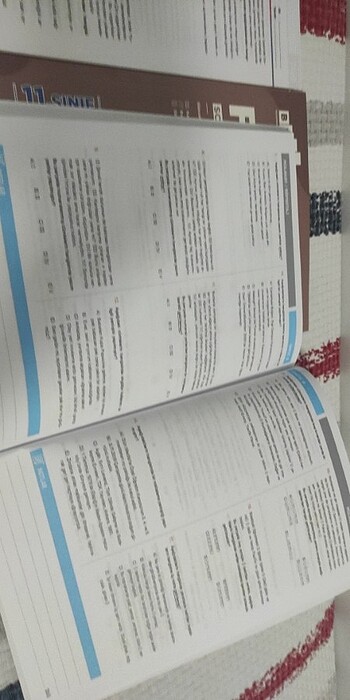  11. Sınıf kitaplar türk dili ve edebiyatı sıfır hiç kullanılmamı