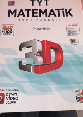 TYT Matematik Soru Bankası 3D Yayınları