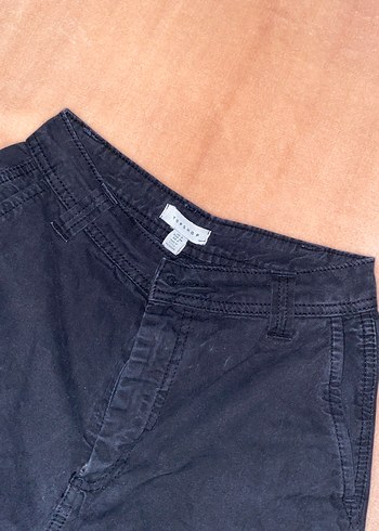 Siyah Loose Fit Denim Kadın Pantolon - Görsel 3