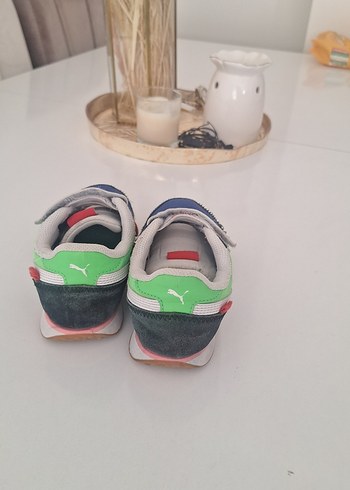 Puma Çocuk Çok Renkli Velcro Spor Ayakkabı