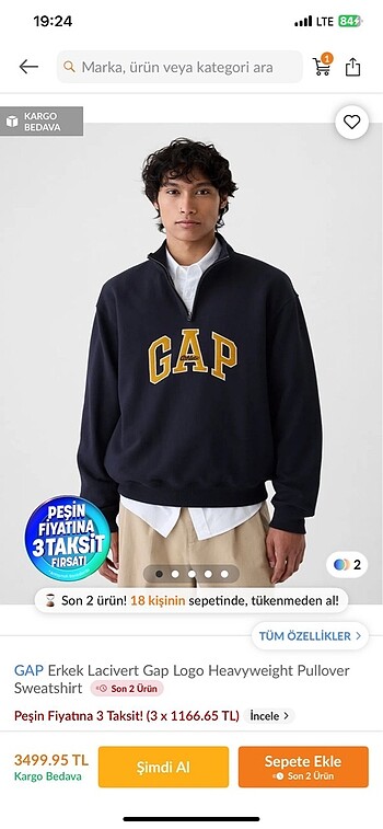GAP sweatshirt