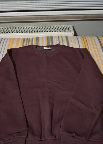 Kadın Loose Fit Uzun Kollu Sweatshirt