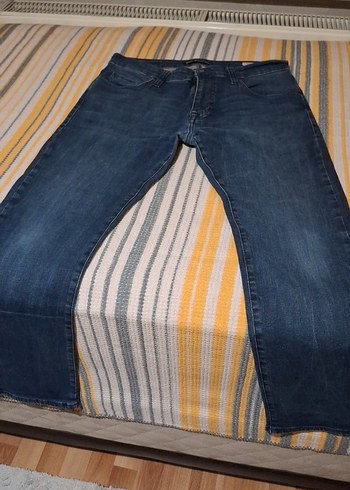 Gri Tonlu Mavi Erkek Denim Jean