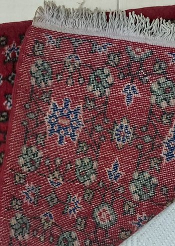 Beden bordo Renk Bordo Bağlama Desenli Geleneksel Halı yolluk