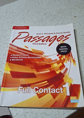 Passages Full Contact 1 Üçüncü Baskı Kitap Seti