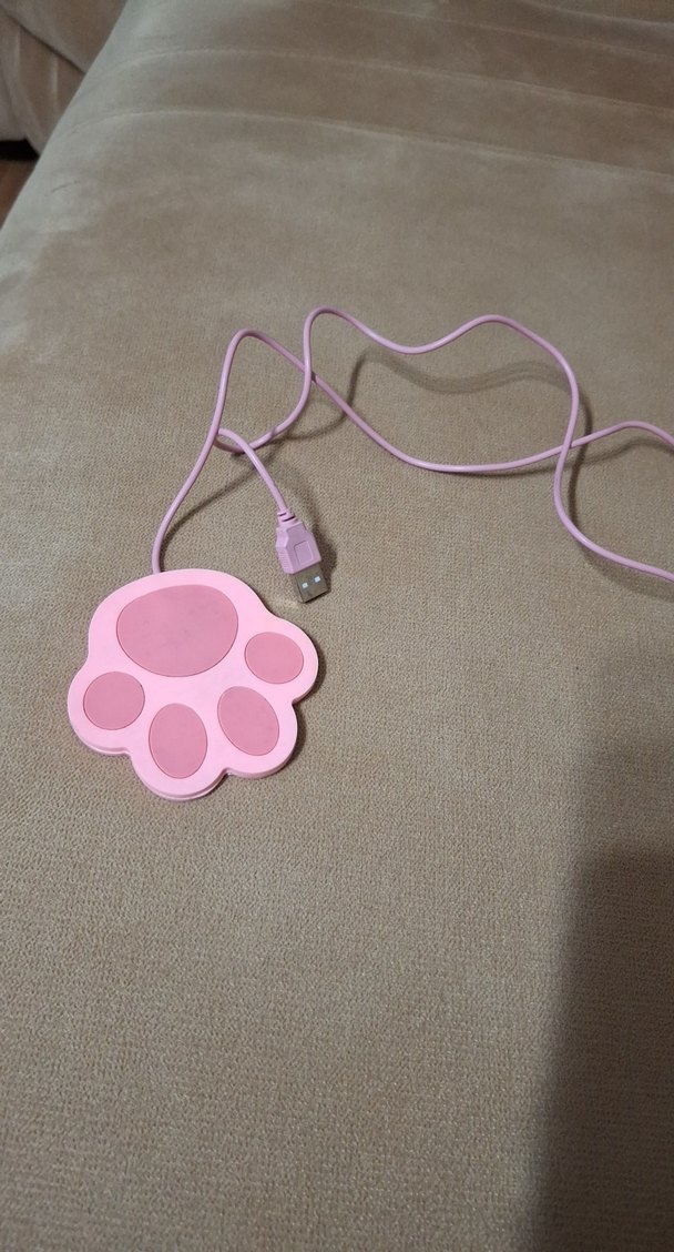 Pembe Kedi Patisi USB bardak Isıtıcı - Görsel 2