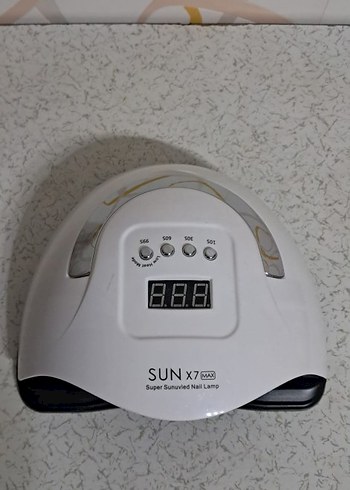 X7 MAX Gri Beyaz taşınabilir oje kurutucu - Görsel 6