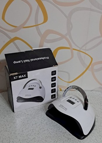 X7 MAX Gri Beyaz taşınabilir oje kurutucu - Görsel 10