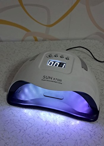 X7 MAX Gri Beyaz taşınabilir oje kurutucu - Görsel 3