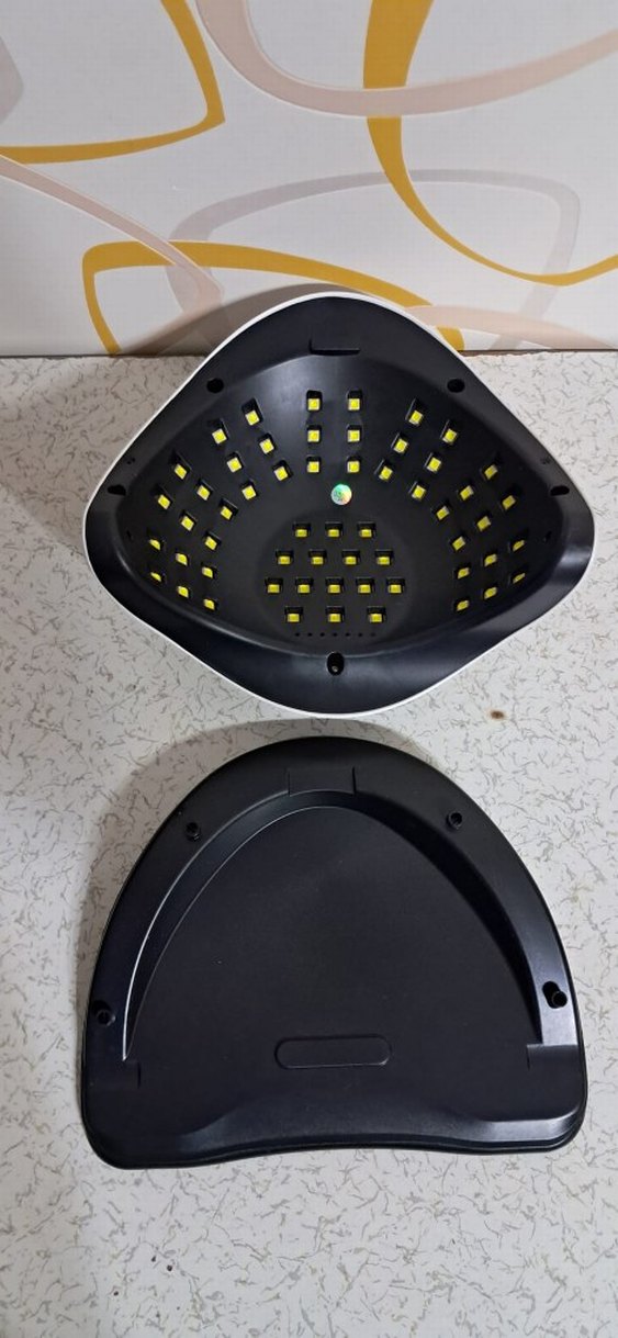 X7 MAX Gri Beyaz taşınabilir oje kurutucu - Görsel 4