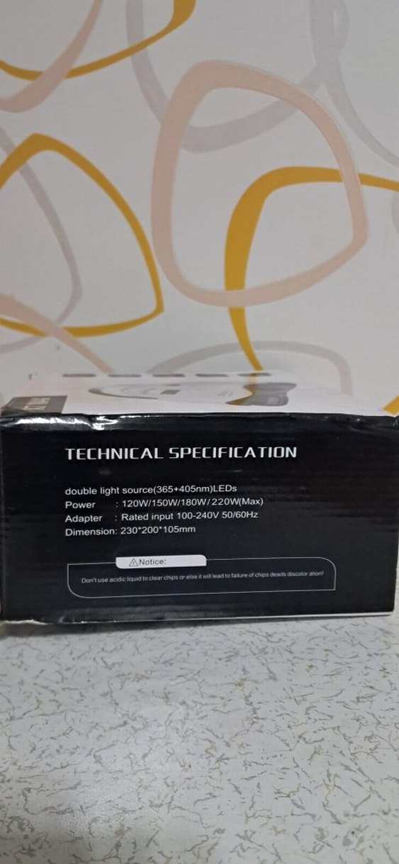 X7 MAX Gri Beyaz taşınabilir oje kurutucu - Görsel 2