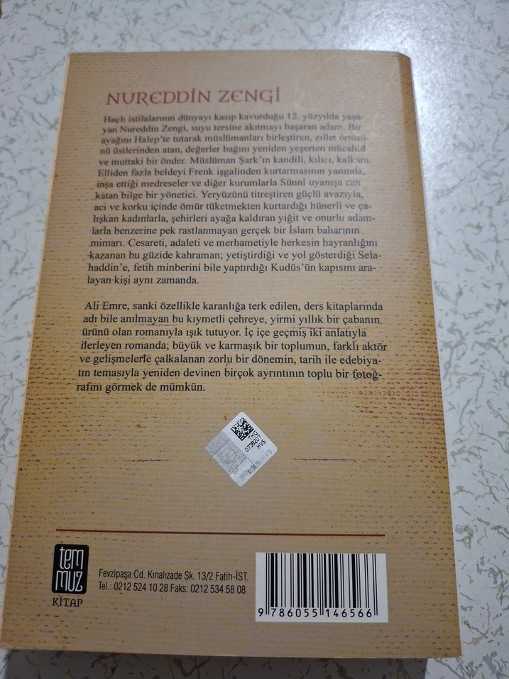 Nureddin Zengi - Ali Emre Roman - Görsel 2