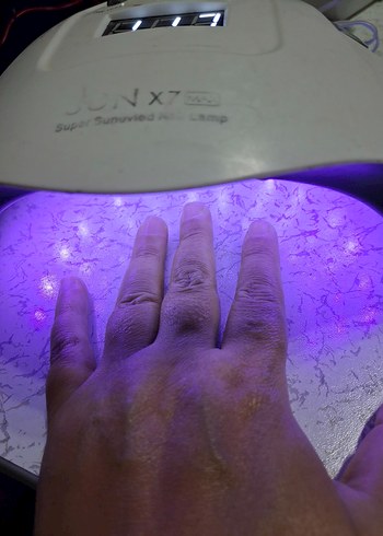 Beyaz oje kurutucu - Görsel 2