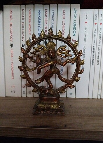 Bronz Shiva Tanrıça hindistan 